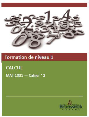 FDN1 MAT 1031 – Cahier 13