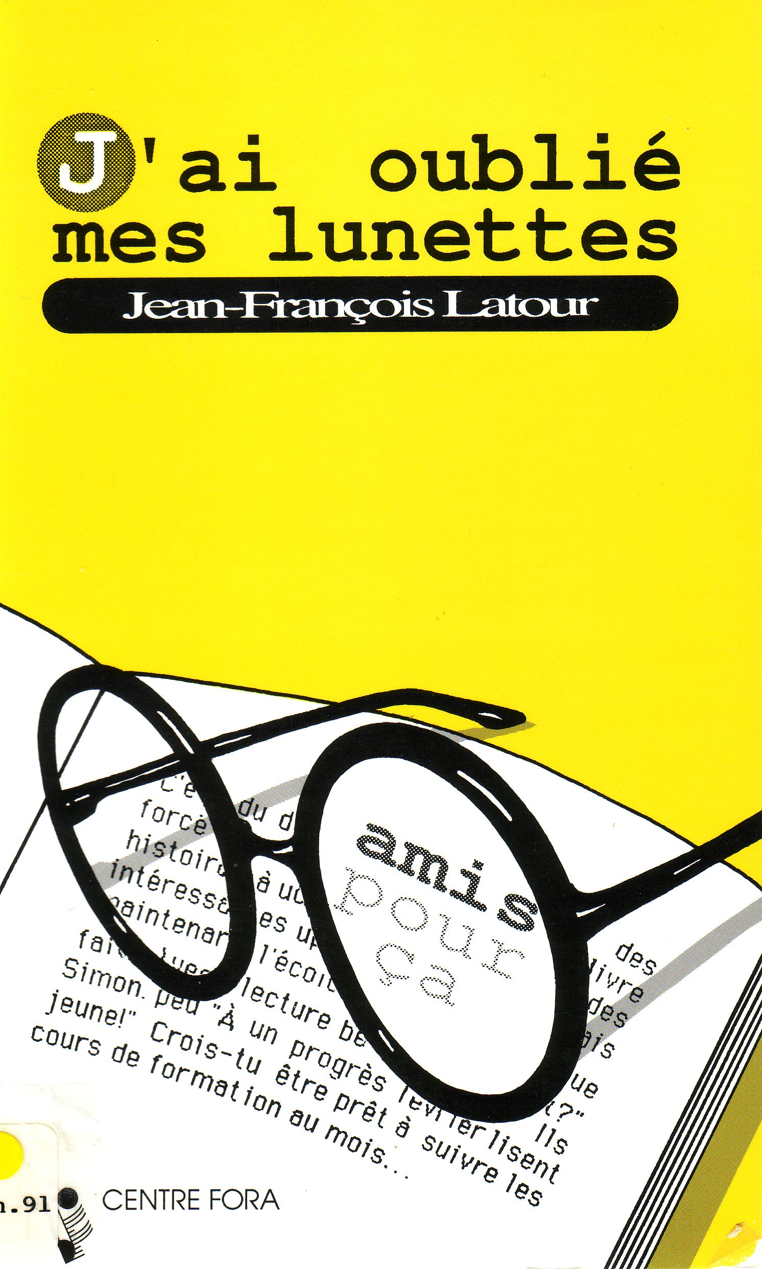 CAP-Nord I — J’ai oublié mes lunettes