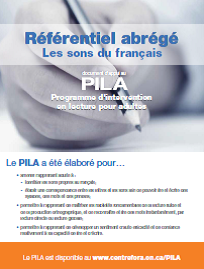 Référentiel abrégé — Les sons du français (affiche) : PILA – Matériel d&rsquo;appui